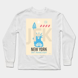 JFK airport classic Long Sleeve T-Shirt